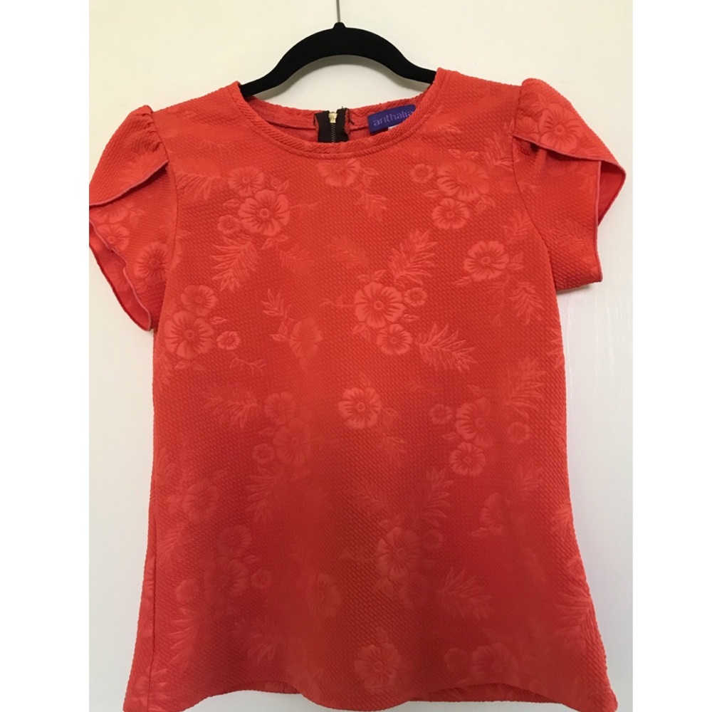 Orange redish blouse